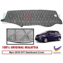 Perodua Myvi VVT (3rd Gen) 2018 RRR Malaysia Custom Fit Dashboard Cover (BLACK LINE)